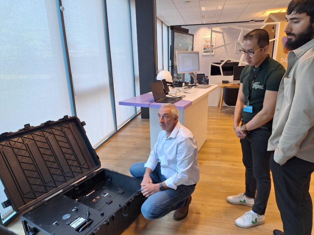 Etudiants de la Holberton School en visite à l'Orange 5G Lab de Toulouse