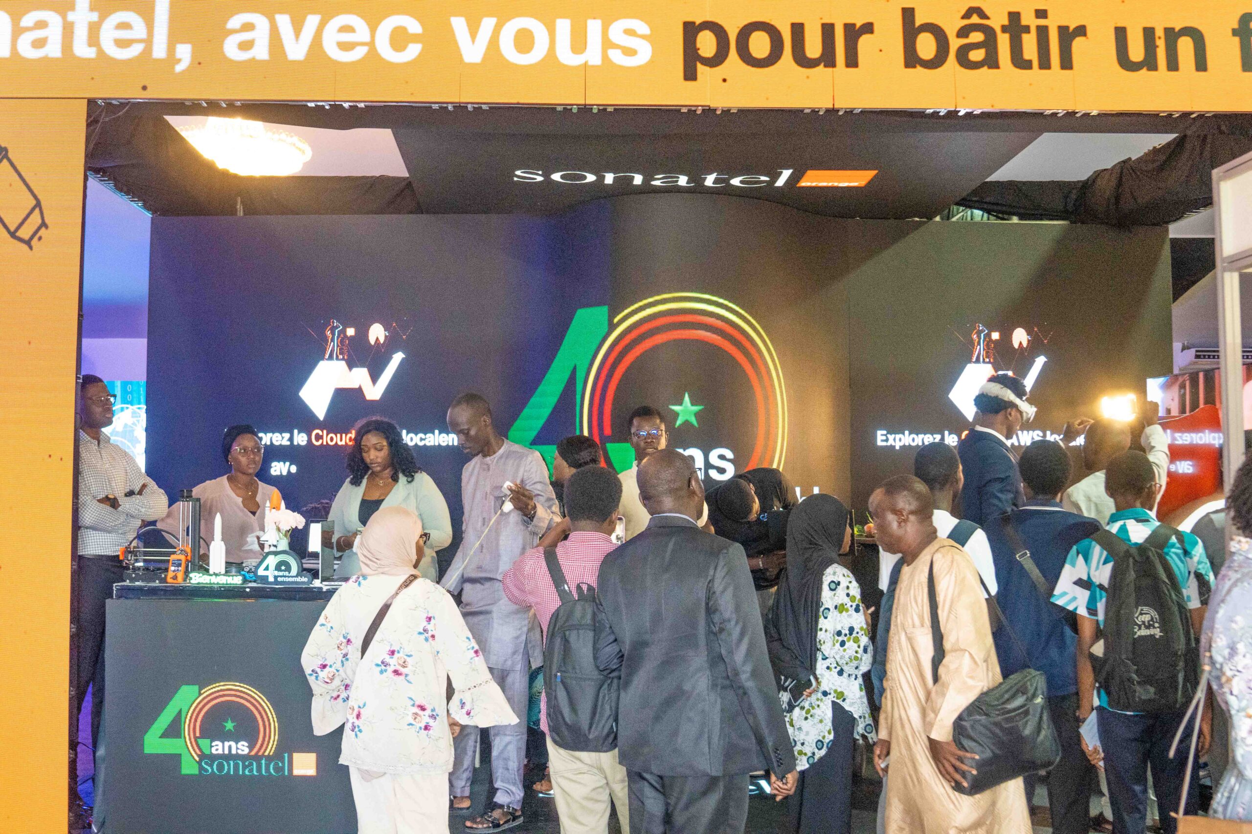 Orange 5G Lab Dakar Stand au SIPEN 2025