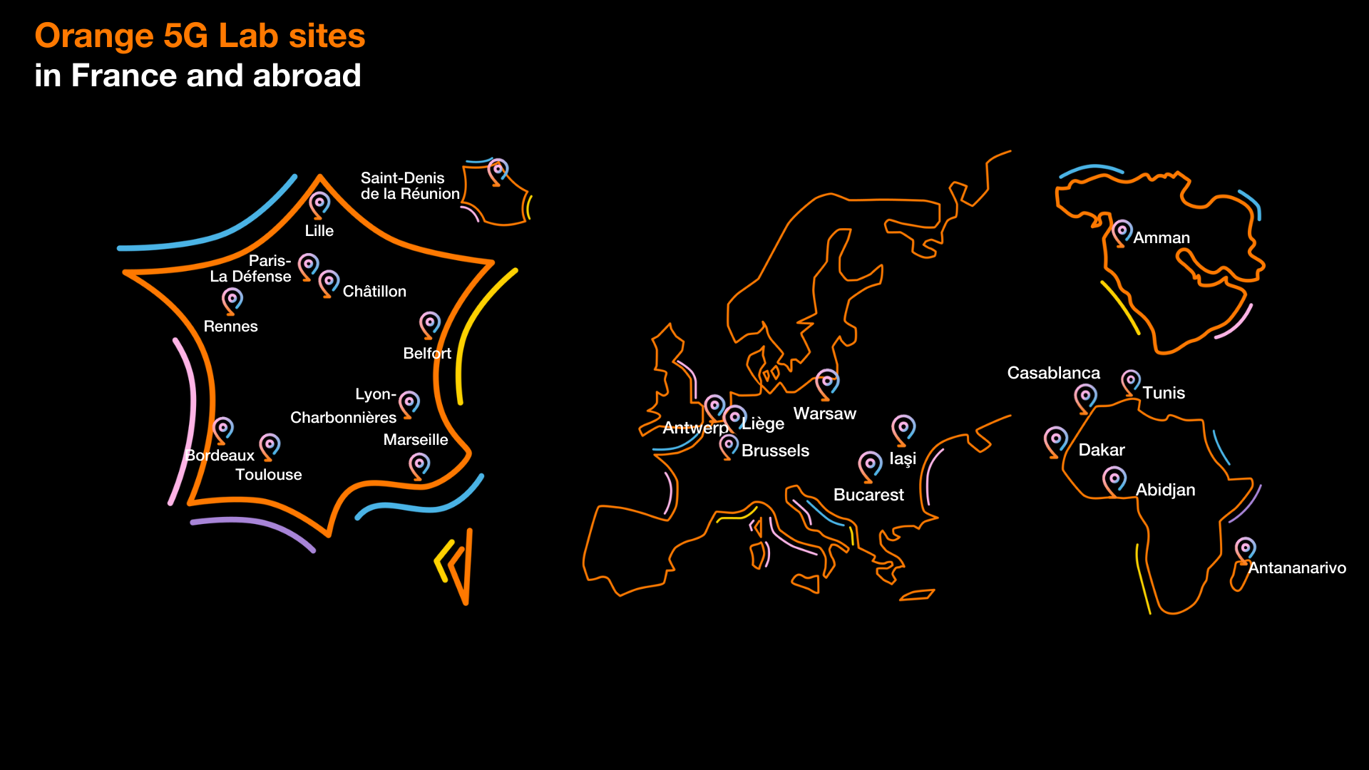 Carte des 22 Orange 5G Lab (english)