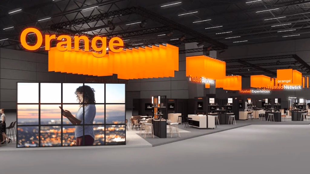 stand Orange à Vivatech